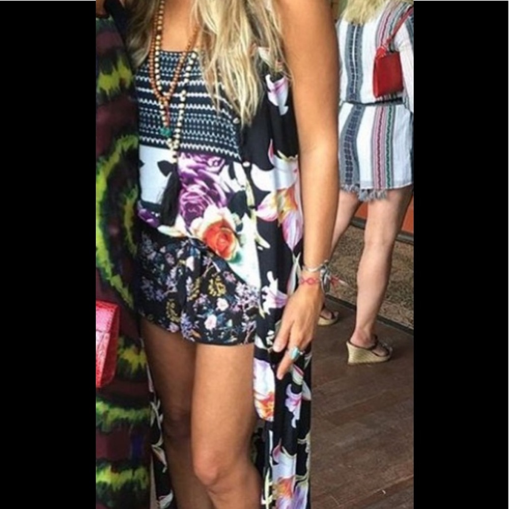 Flynn skye midnight lily maxi dress size 3